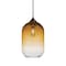 Besa Lighting Omega 12 Cord Pendant, Amber/Clear, Bronze Finish, 1x60W Incandescent 1JT-OMEGA12AM-BR - alternate 1